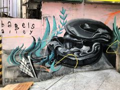 13A Caratoes (Cara To) - Bagels Alley street art Hong Kong